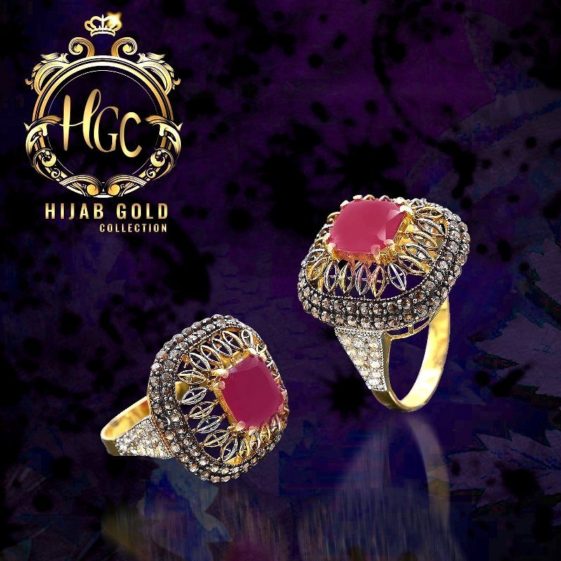 Buy Online Gold Rings With Prices In Pakistan - Stone Gold Rings Design For Women Peshawar